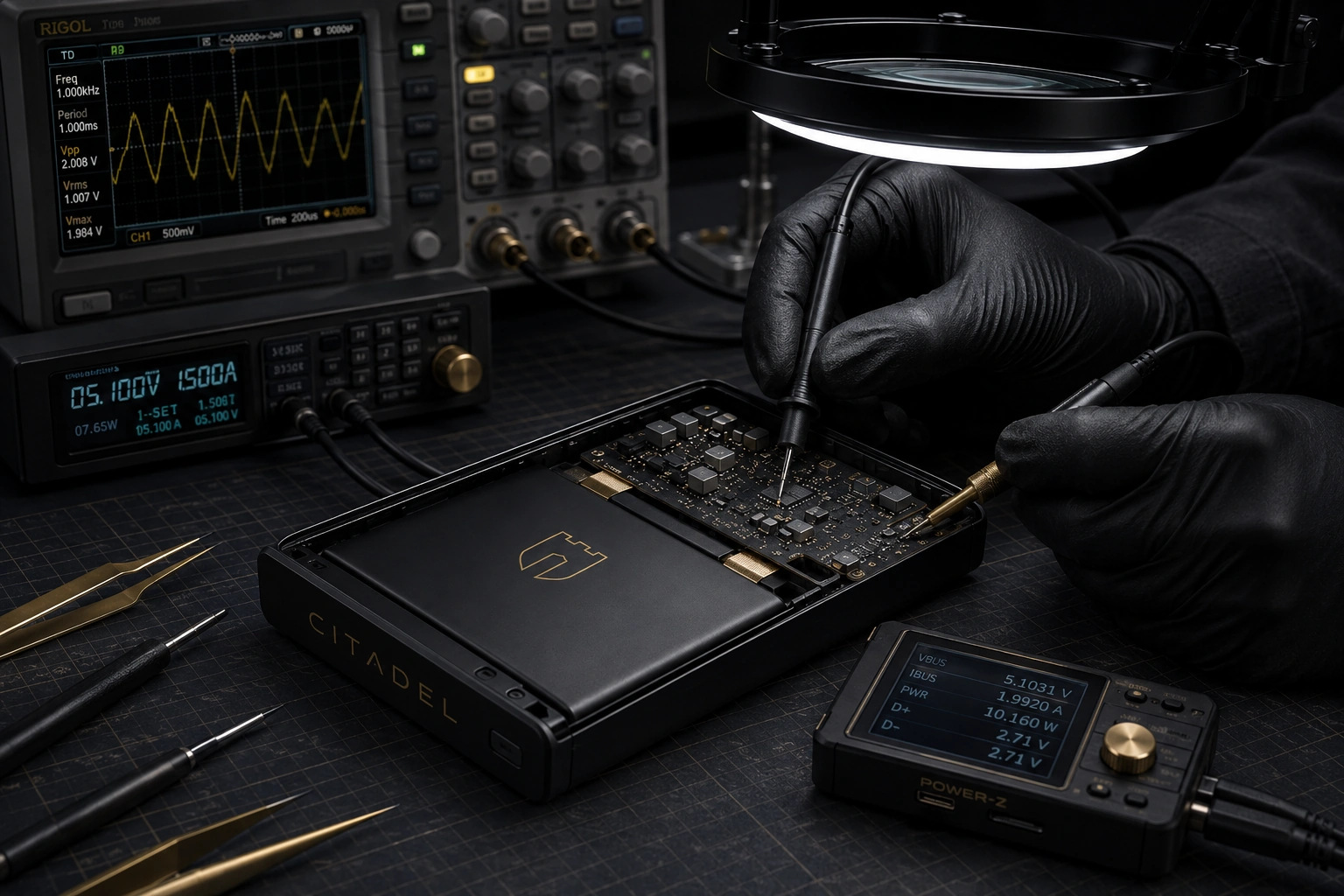 CITADEL electronics diagnostics and technical inspection